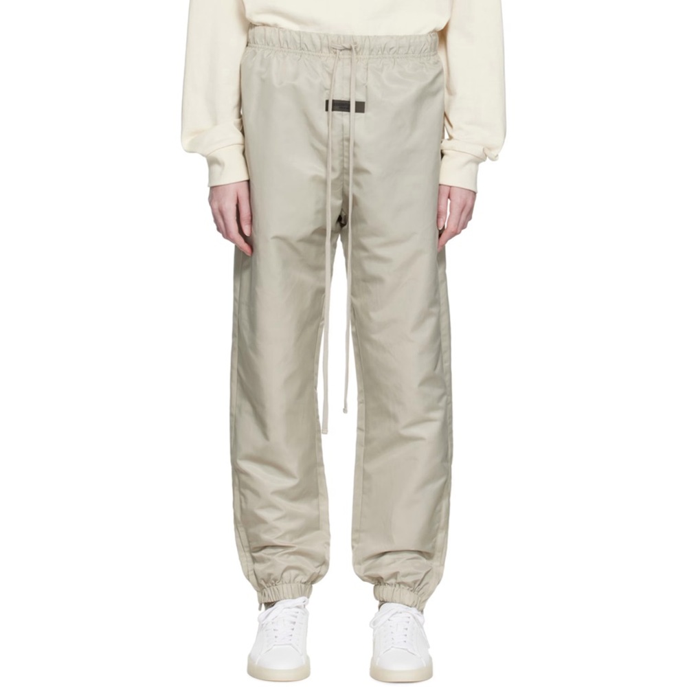 Fear of God ESSENTIALS Gray Nylon Track Pants